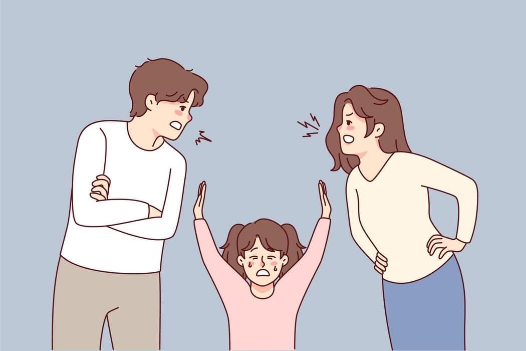 مشاجرات الوالدين أمام الأطفال: جرحٌ لا يُرى